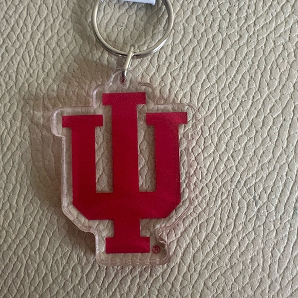 Accessories | Nwt Indiana University Acrylic Keychain | Poshmark